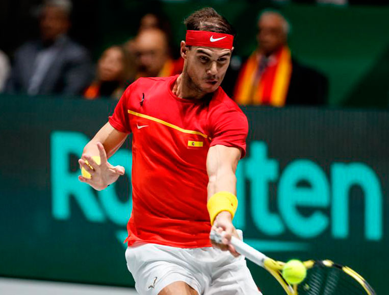 Nadal vence a Schwartzman y lleva la eliminatoria al doble