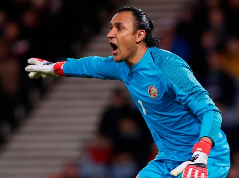 Keylor encabezó la lista de Costa Rica