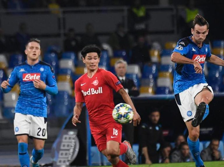 Nápoles y Salzburgo no pasaron del empate