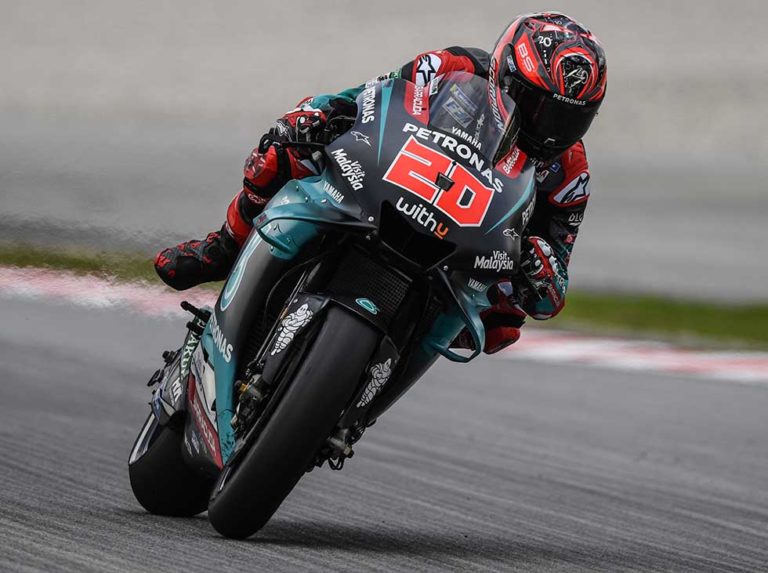 Quartararo marcó la pauta en primera sesión libre de libres en Malasia