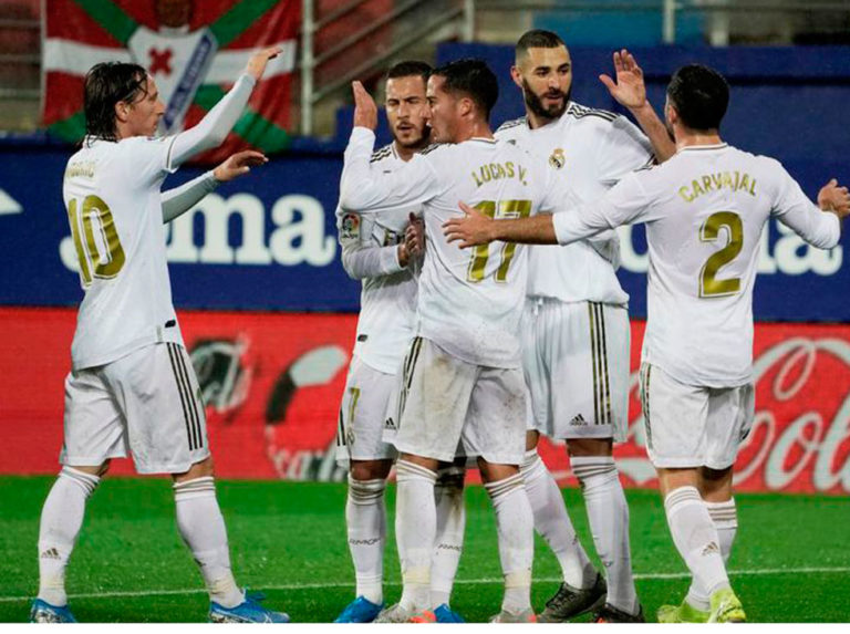 Real Madrid goleó al Eibar