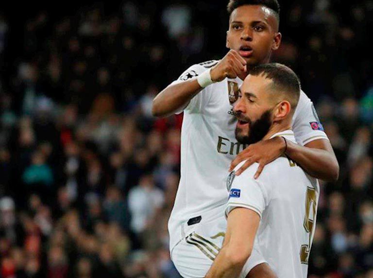 Rodrygo: Benzema es un crack, un 10 que juega de 9