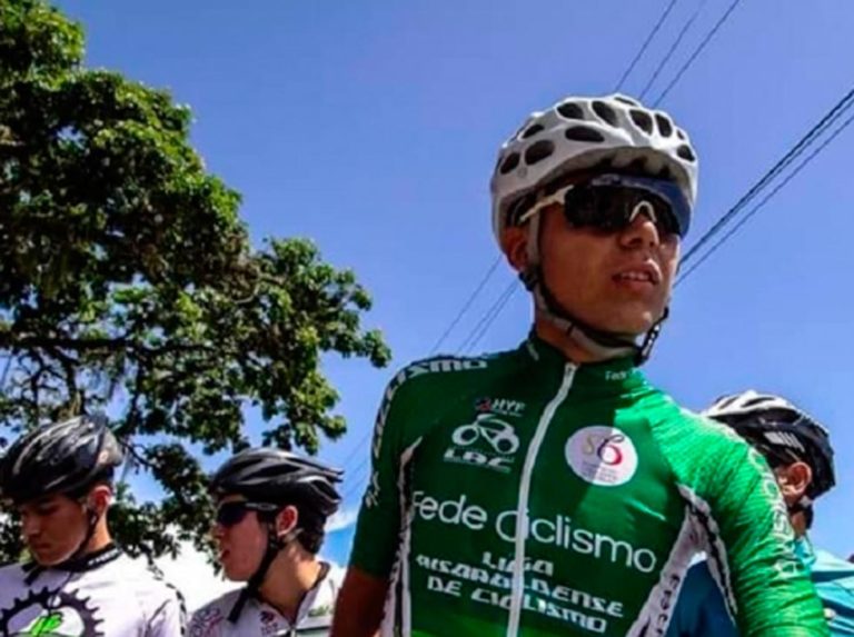 Muere en accidente de tránsito joven promesa del ciclismo colombiano
