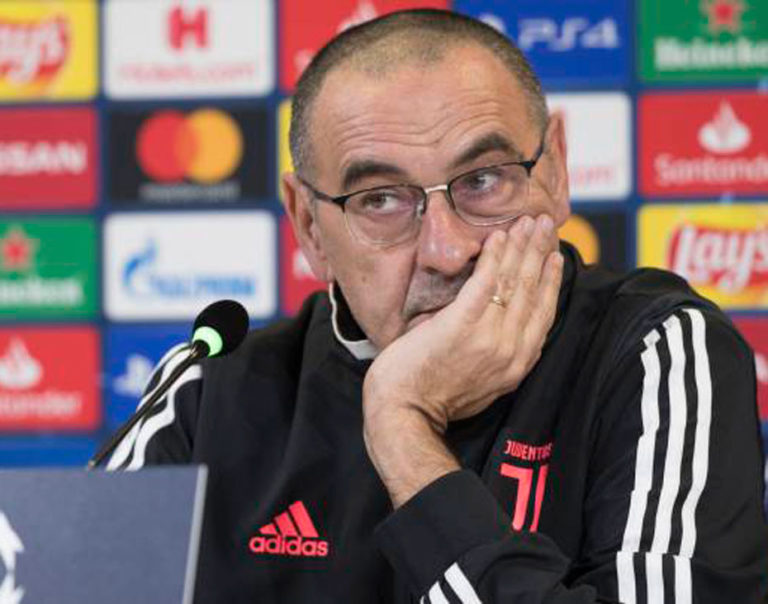 Sarri: Debemos salir pensando que la primera plaza es fundamental