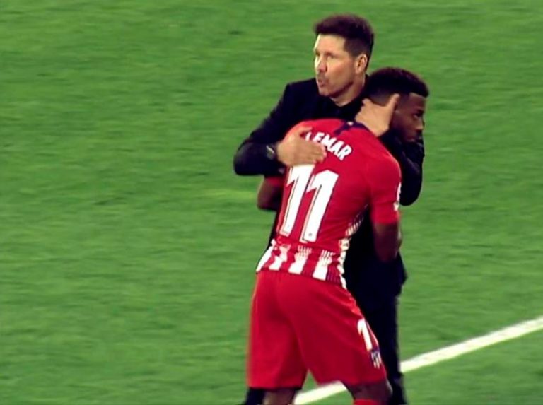 Diego Simeone: Sigo confiando en Lemar