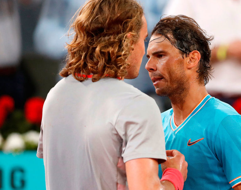 Nadal jugará el viernes por la tarde ante Tsitsipas