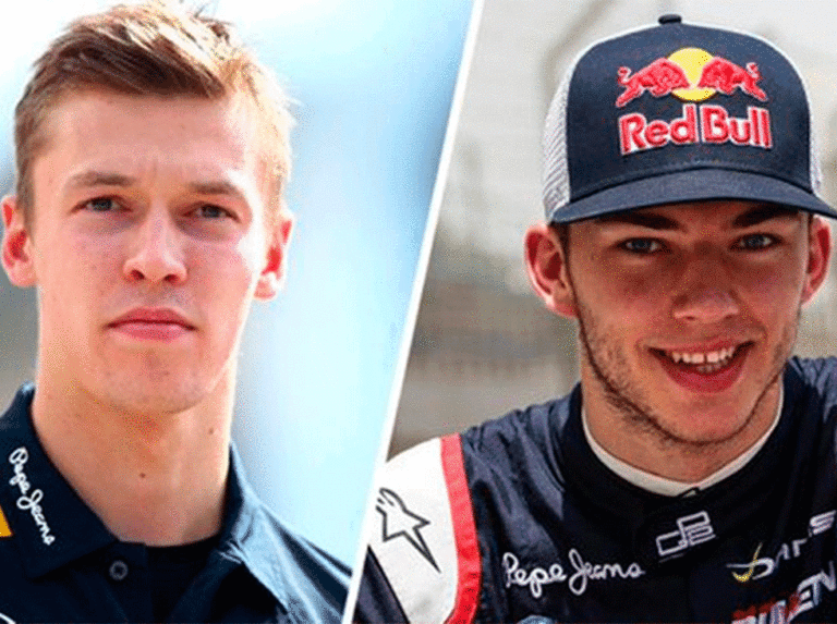 Escudería Toro Rosso renovó a Pierre Gasly y Daniil Kvyat