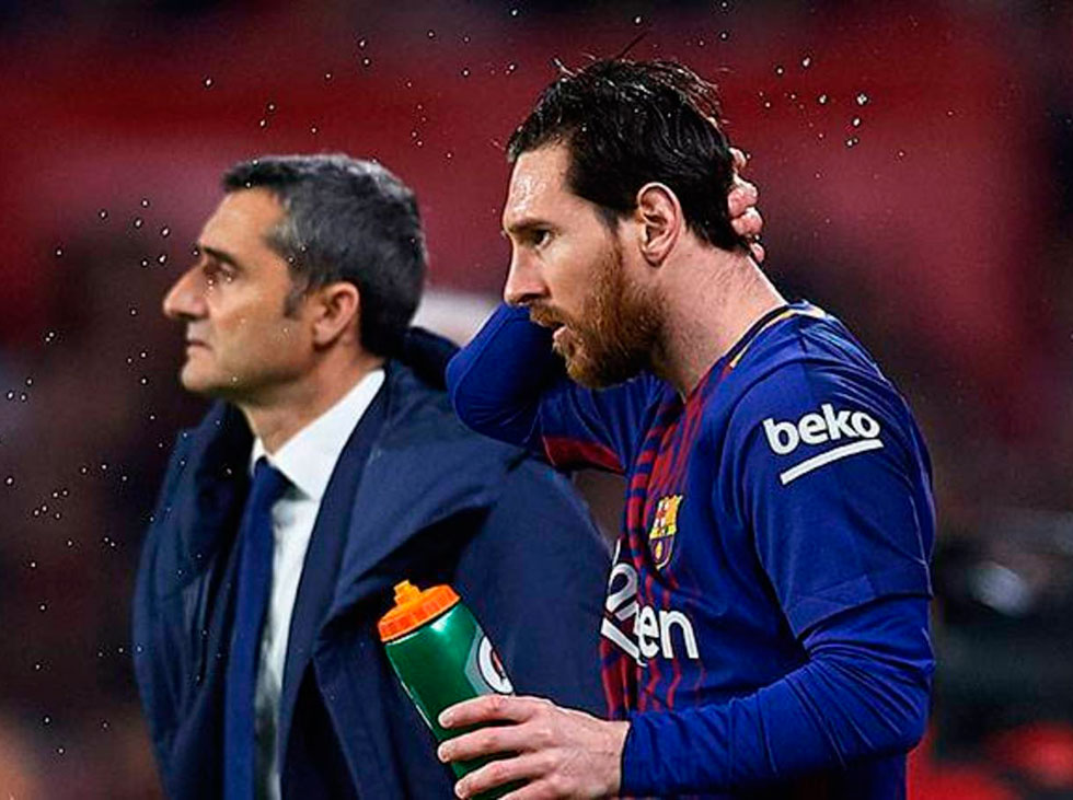 Valver y Messi