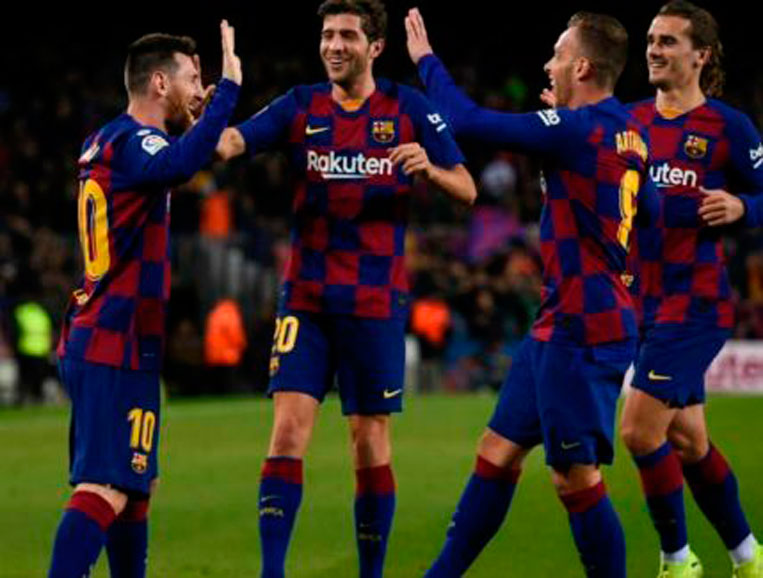 Barcelona se mide al Leganés