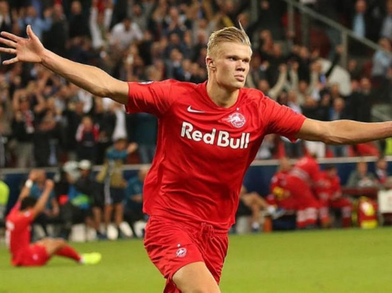 Haaland lleva 7 goles en «Champions» con 11 disparos