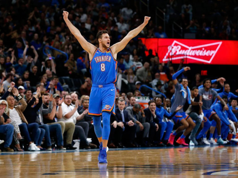 Gallinari lideró la victoria de los Thunder