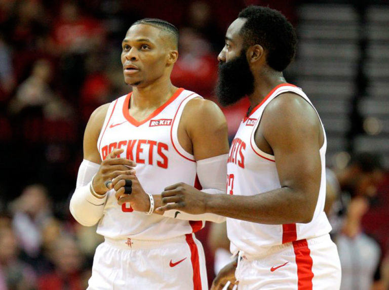 Harden y Westbrook dan a Rockets octavo triunfo consecutivo