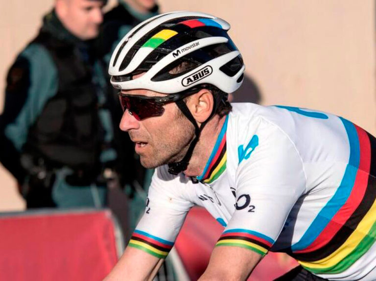 Valverde: La Vuelta es muy exigente, pero me viene muy bien