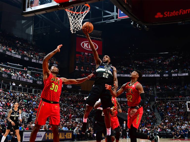 Bucks demolió a los Hawks 112-86