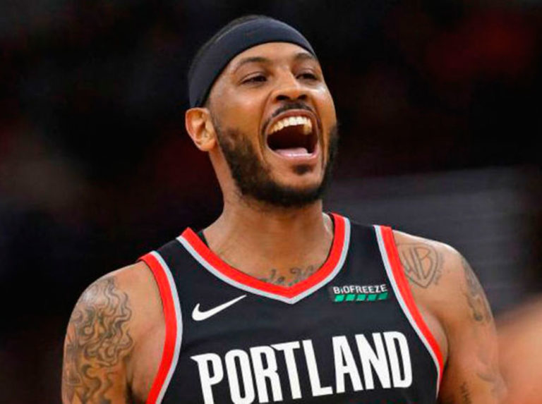 Anthony guió victoria de los Trail Blazers frente a los Wizards