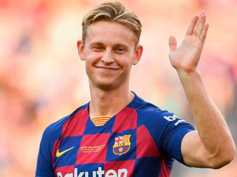 Frenkie de Jong: Matthjis de Ligt podría venir en unos años al Barcelona