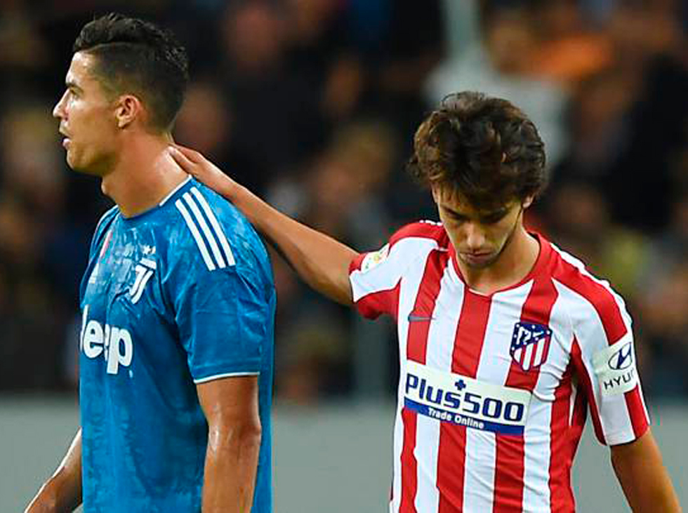 Joao Félix y Cristiano
