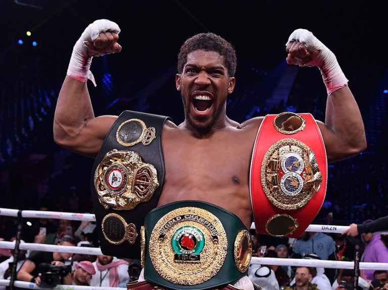 Joshua se ofrece como sparring de Tyson Fury