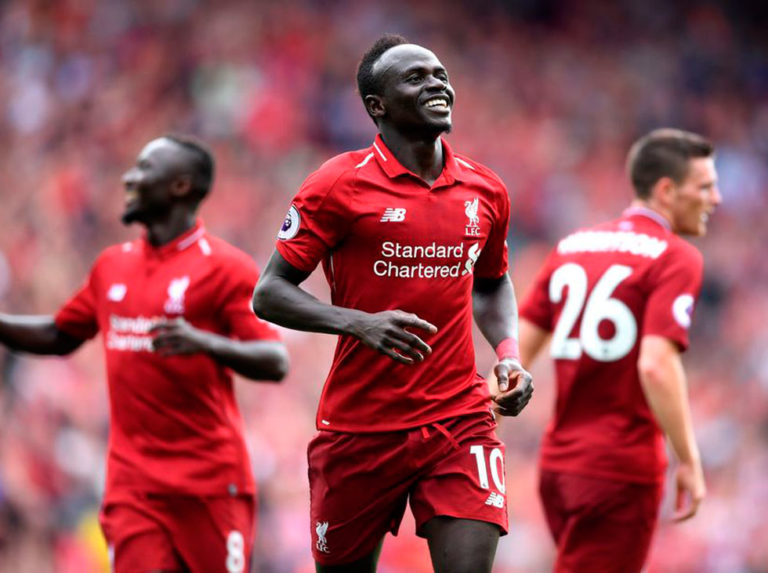 Mané y el Liverpool se divierten a costa del Everton