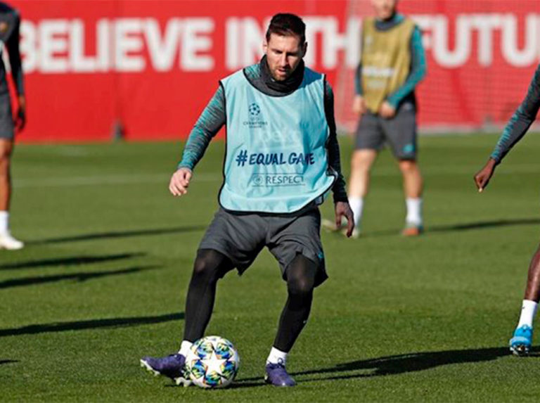 Messi, Piqué y Sergi Roberto, descartados para el partido en Milán