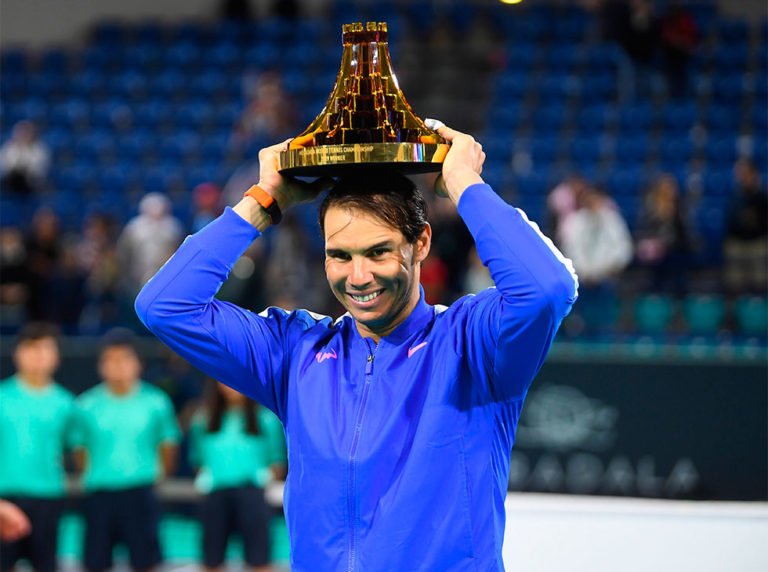 Rafael Nadal reconquistó torneo de Abu Dabi