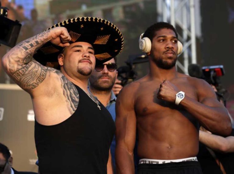 Ruiz peleará contra Joshua con más peso que cuando lo venció en junio