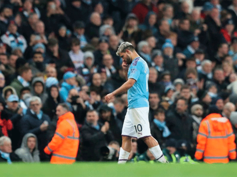 Agüero no estará disponible para derbi de Manchester