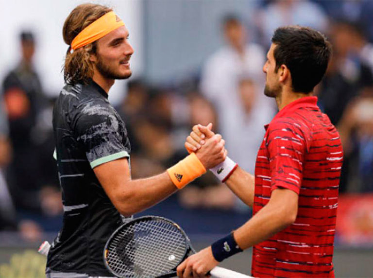 Tsitsipas se impuso a Djokovic en Abu Dabi