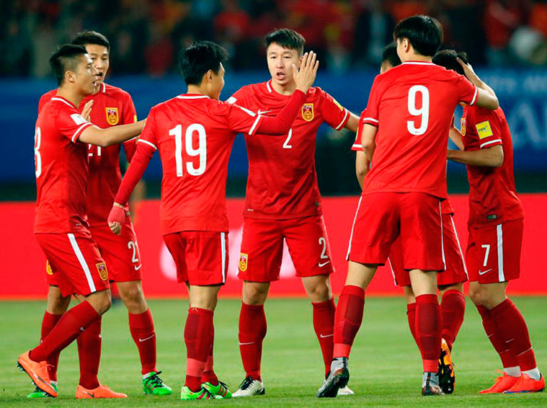 China topará sueldos de futbolista para la temporada 2019-2020
