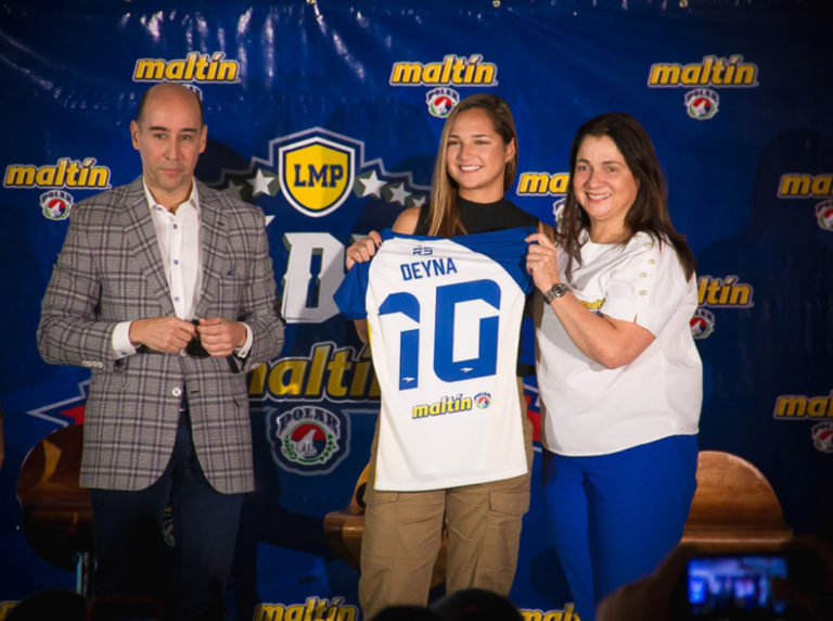 Deyna Castellanos es la nueva cara Líder Maltín Polar