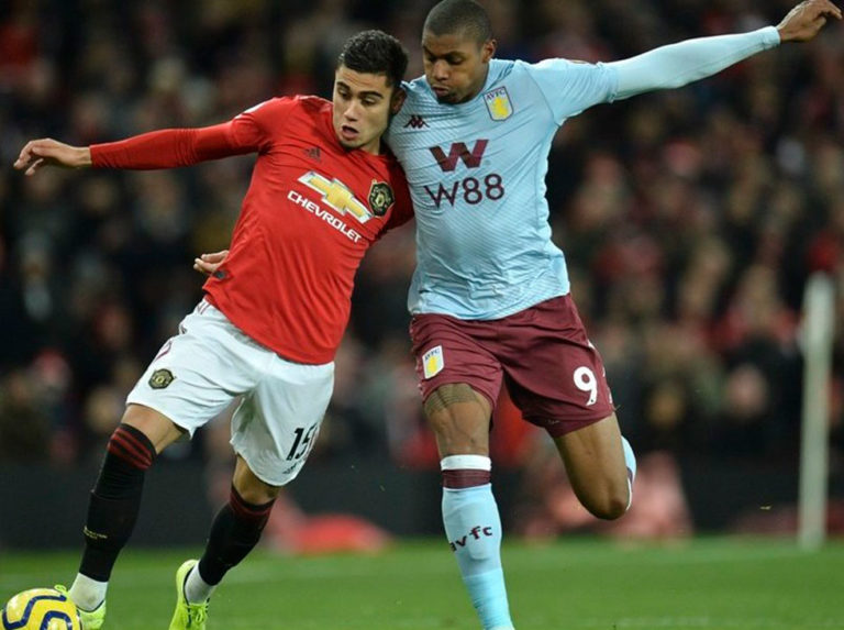 Manchester United empató ante Aston Villa