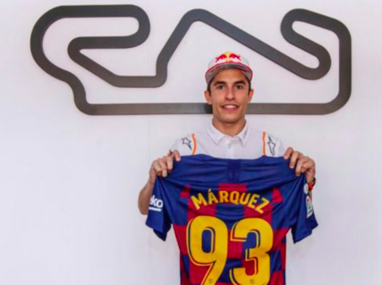 Marc Márquez hará el saque de honor en el Clásico