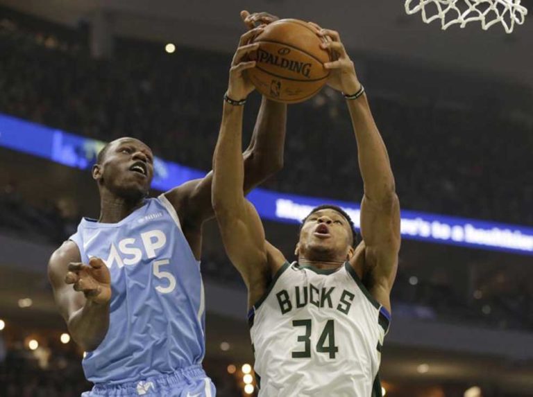 Antetokounmpo y los Bucks superaron a los líderes Timberwolves