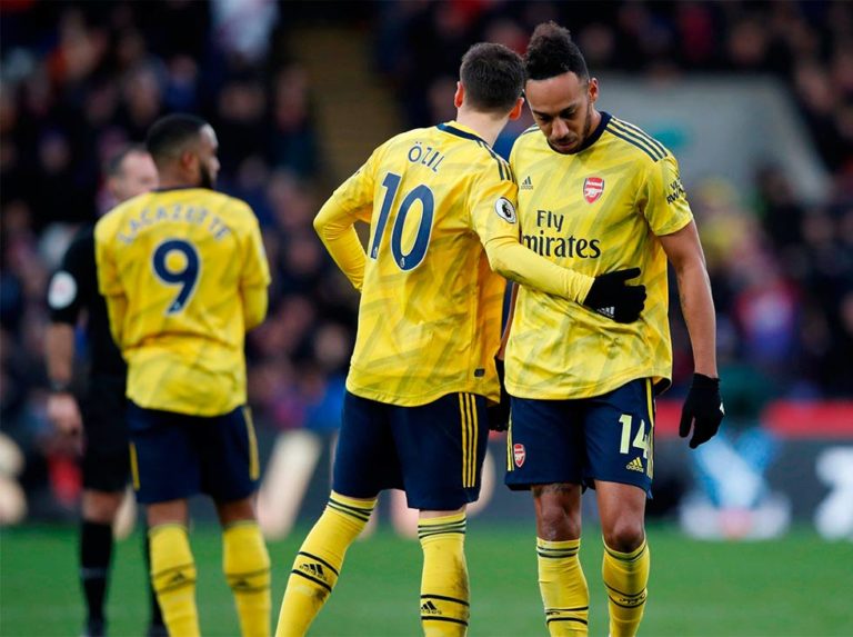 Arsenal volvió a dejar puntos en el camino ante el Crystal Palace