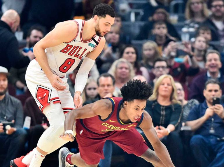 LaVine consigue doble-doble en la victoria de los Bulls