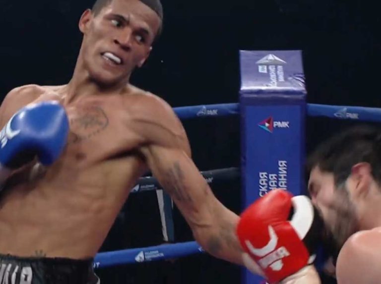Esneiker Correa noqueó en Rusia a Umurzakov (+VIDEOS)