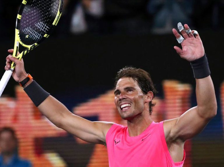 Nadal vence a Delbonis en la segunda ronda en Australia