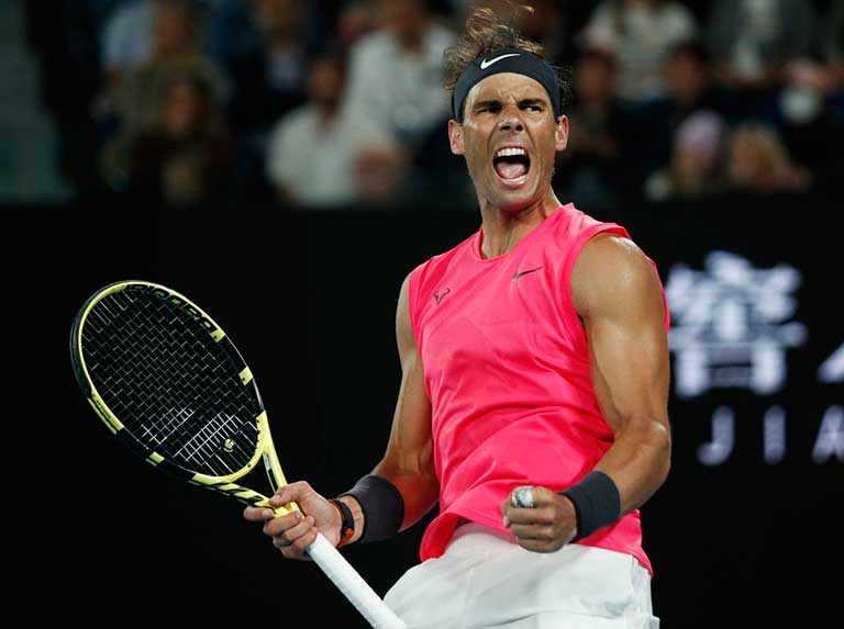 Nadal termina con un motivado Kyrgios