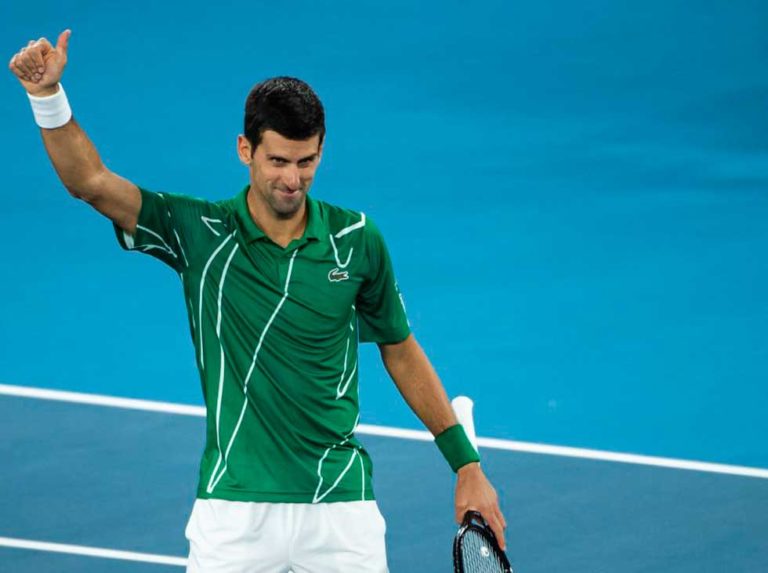 Djokovic recuerda que Federer estuvo a poco de ganar Wimbledon