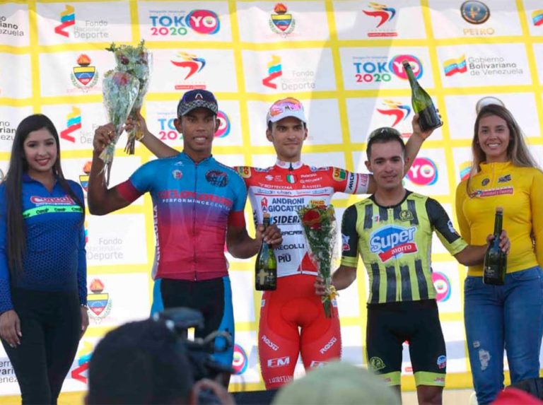 Italiano Luca Pacioni ganó primera etapa de la Vuelta al Táchira