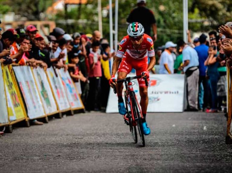 Kevin Rivera dominó  contrarreloj de la Vuelta
