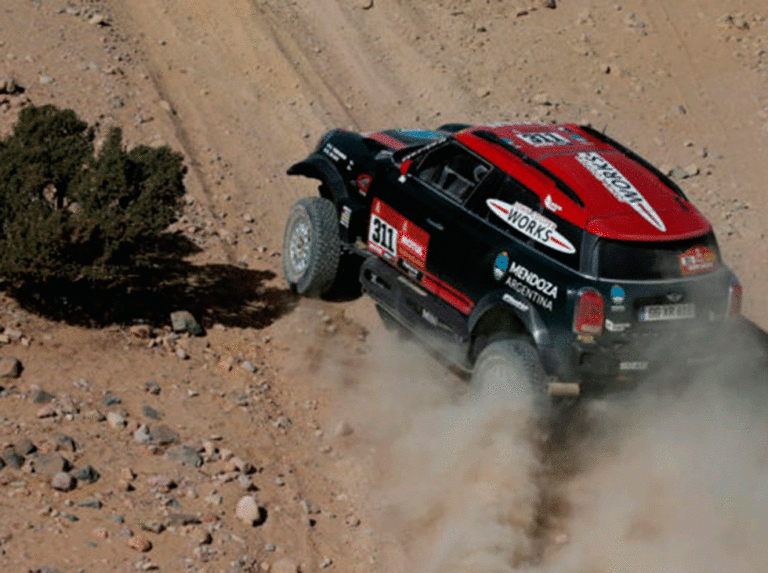 El argentino Terranova, tras ponerse líder del Dakar: «Me siento rápido»