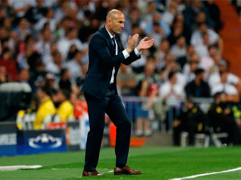 Zidane logra cinco victorias seguidas en Liga a un año de la debacle Solari