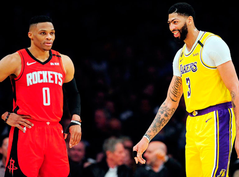 Westbrook anotó 41 puntos en triunfo sobre los Lakers