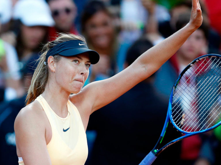 Sharápova anunció su retiro del Tenis
