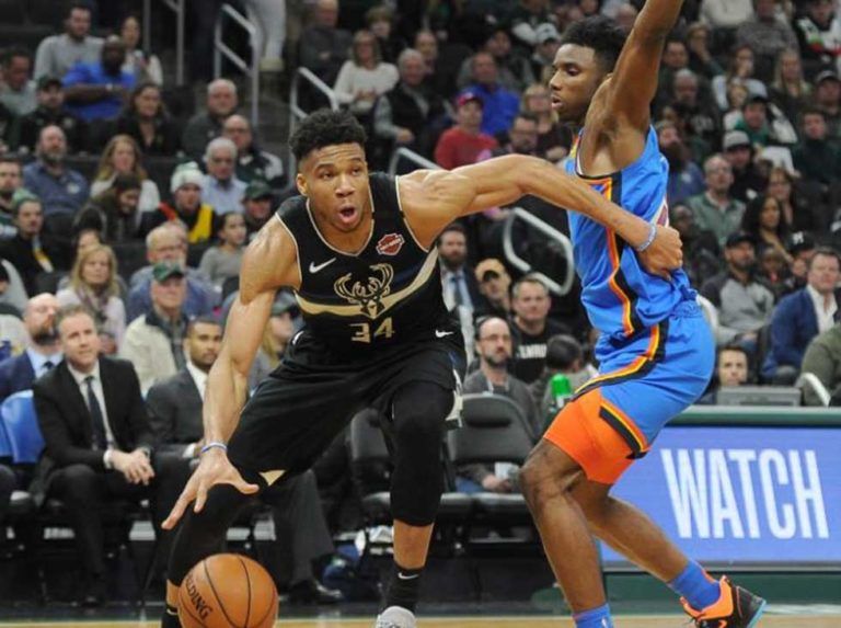 Milwaukee aplastó a OKC de la mano de Antetokpunmpo