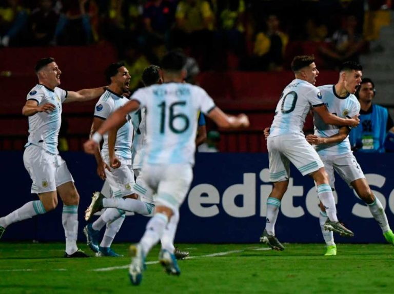 Argentina supera a Colombia y está en Tokio 2020
