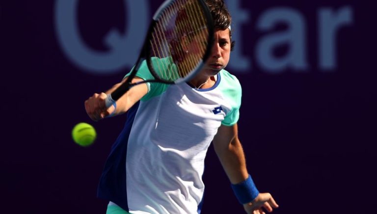 Carla Suárez se abre paso en Doha