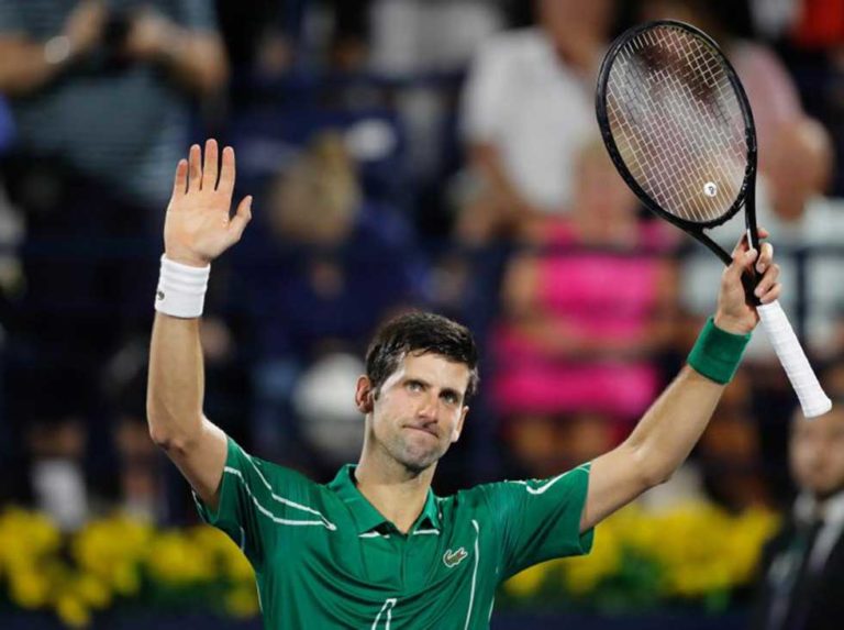 Djokovic se coronó en Dubái y sigue invicto en 2020