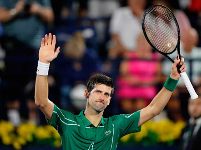 Djokovic: «Jugar a puerta cerrada al tenis no es una decisión fácil»